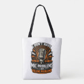 Musikliebhaber Tasche (Rückseite)