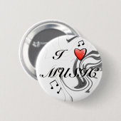 Musikliebhaber y2k Pin Button (Vorne & Hinten)