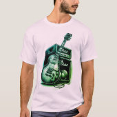 musiklieder tshirts jazz player brass gitarre (Vorderseite)