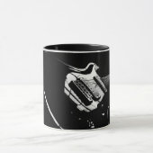 Musiklinien - Gitarre-Tasse Tasse (Zentrum)