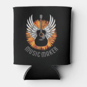 Musikmacher (Gitarrenspieler) Dosenkühler (Vorderseite)