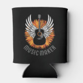 Musikmacher (Gitarrenspieler) Dosenkühler (Rückseite)