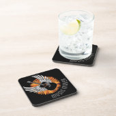 Musikmacher (Gitarrenspieler) Getränkeuntersetzer (Rechte Seite)