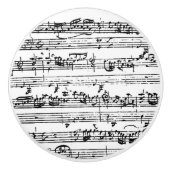 Musikmanuskript-Keramikzug Keramikknauf (Vorderseite)