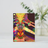 Musikmaschine Postkarte (Stehend Vorderseite)