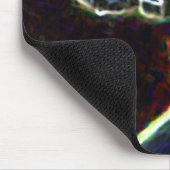 Musikmikrofonsänger Mousepad (Ecke)