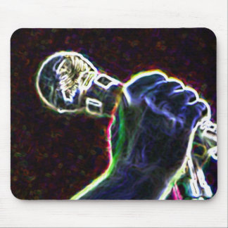 Musikmikrofonsänger Mousepad