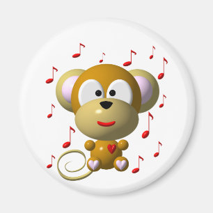 Musikmönch Magnet