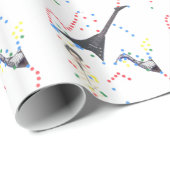 Musikmontage Geschenkpapier (Rolleneckpunkt)