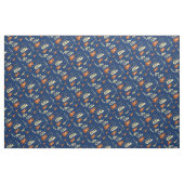 Musikmusikdekor Blue Stoff (Yard (91,4 cm))