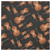 Musikmusikdekor des Streichquartetts Instrumente Stoff (Muster)