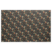 Musikmusikdekor Orchestra Instruments Stoff (Yard (91,4 cm))