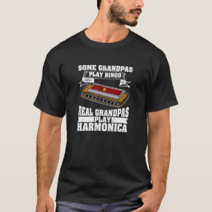Musikmusikspieler Harmonica Instrument 15 T-Shirt