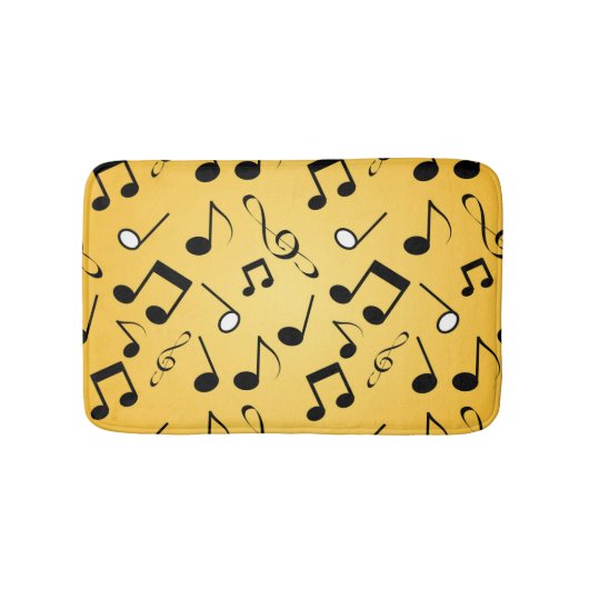 Musikmuster Badematte (Vorderseite)