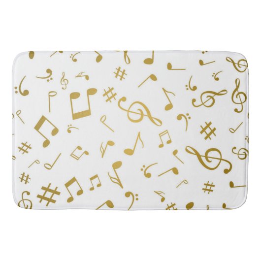 Musikmuster Badematte (Vorderseite)