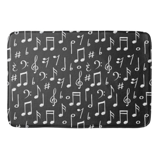 Musikmuster Badematte (Vorderseite)