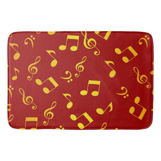 Musikmuster Badematte (Vorderseite)
