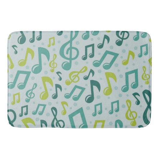 Musikmuster Badematte (Vorderseite)