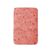 Musikmuster Badematte (Vorderseite Vertikal)