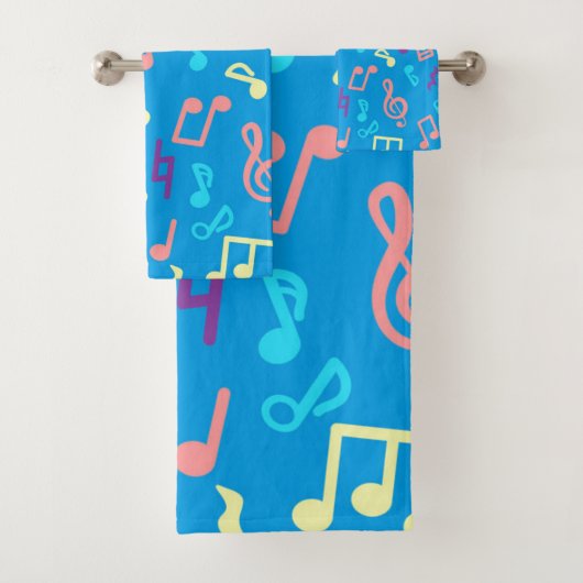 Musikmuster Badhandtuch Set (Insitu)