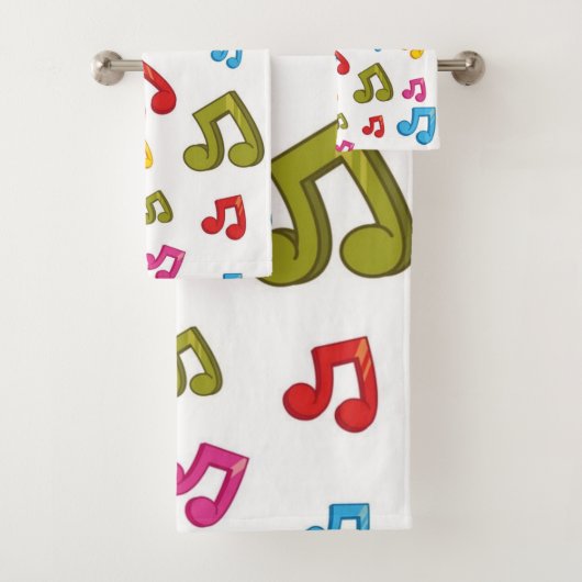 Musikmuster Badhandtuch Set (Insitu)