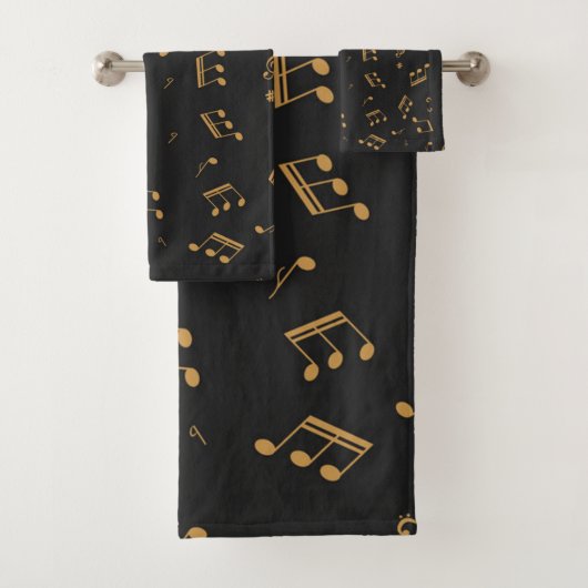 Musikmuster Badhandtuch Set (Insitu)