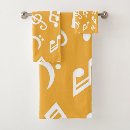 Musikmuster Badhandtuch Set (Insitu)