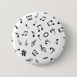 Musikmuster Button