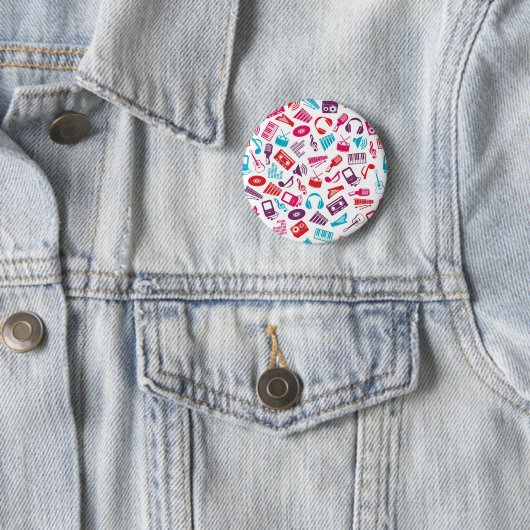Musikmuster Button (Beispiel)