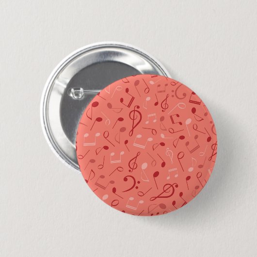Musikmuster Button (Vorne & Hinten)