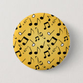 Musikmuster Button (Vorderseite)