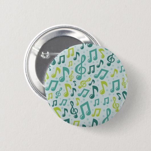 Musikmuster Button (Vorne & Hinten)