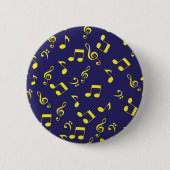 Musikmuster Button (Vorderseite)