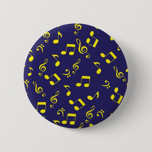Musikmuster Button (Vorderseite)