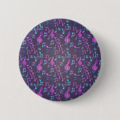 Musikmuster Button (Vorderseite)
