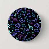 Musikmuster Button (Vorderseite)