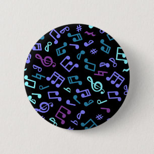 Musikmuster Button
