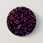 Musikmuster Button (Vorderseite)