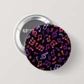 Musikmuster Button (Vorne & Hinten)