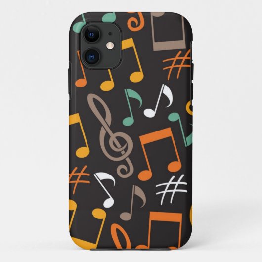 Musikmuster Case-Mate iPhone Hülle (Rückseite)