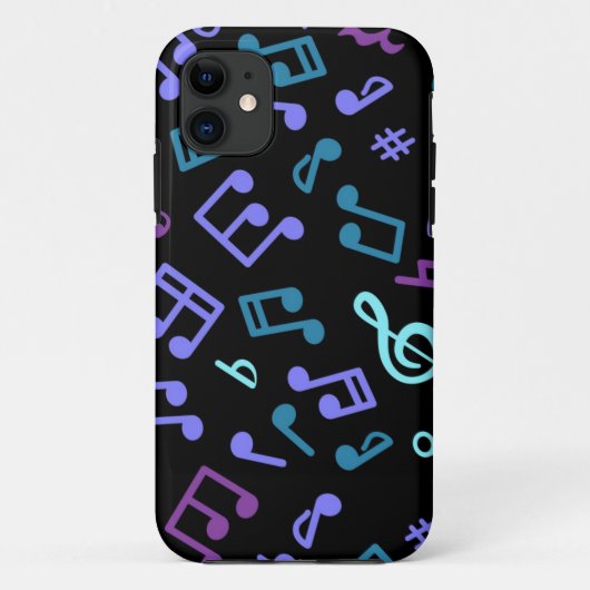 Musikmuster Case-Mate iPhone Hülle (Rückseite)