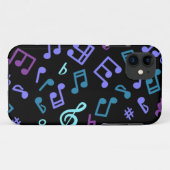 Musikmuster Case-Mate iPhone Hülle (Rückseite (Horizontal))