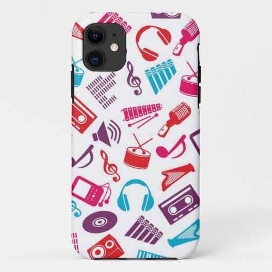 Musikmuster Case-Mate iPhone Hülle (Rückseite)