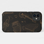 Musikmuster Case-Mate iPhone Hülle (Rückseite (Horizontal))