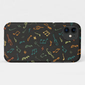 Musikmuster Case-Mate iPhone Hülle (Rückseite (Horizontal))