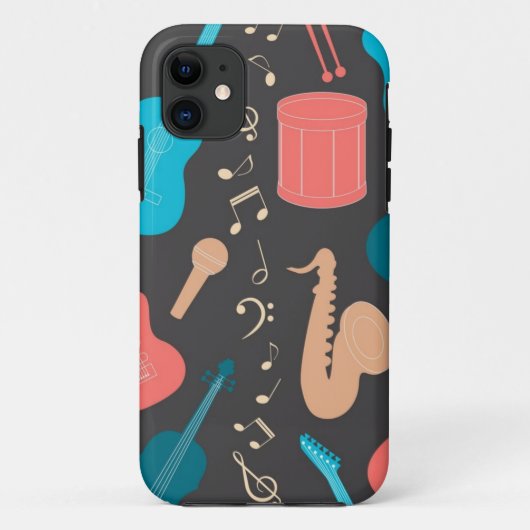 Musikmuster Case-Mate iPhone Hülle (Rückseite)