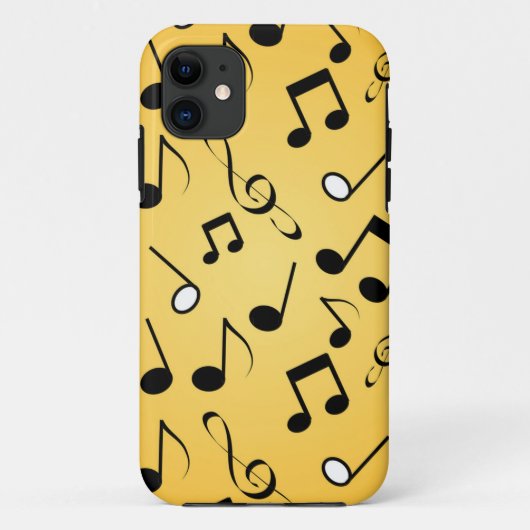 Musikmuster Case-Mate iPhone Hülle (Rückseite)
