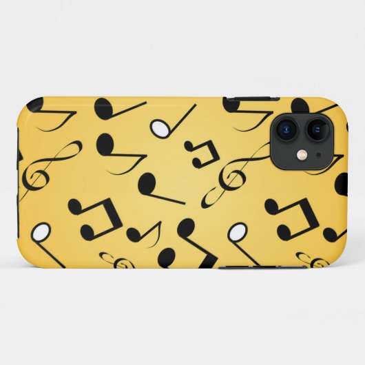 Musikmuster Case-Mate iPhone Hülle (Rückseite (Horizontal))
