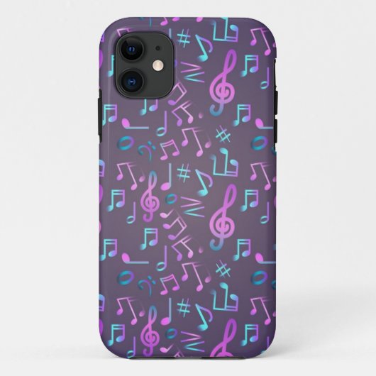 Musikmuster Case-Mate iPhone Hülle (Rückseite)