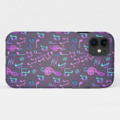 Musikmuster Case-Mate iPhone Hülle (Rückseite (Horizontal))